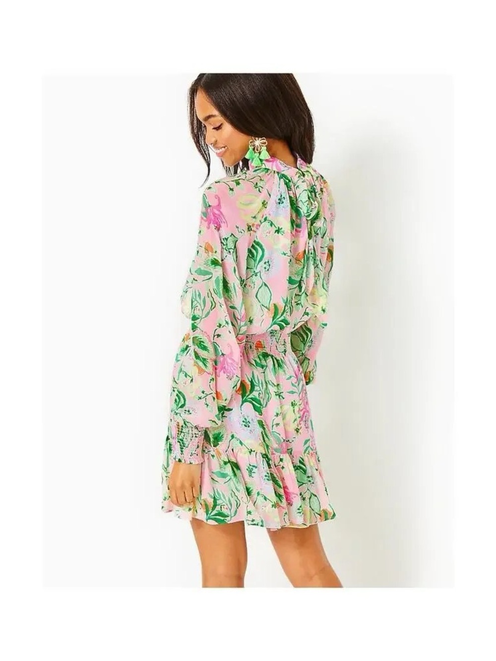 Lilly Pulitzer Ellielyn Long Sleeve Dress - Picture 6 of 6